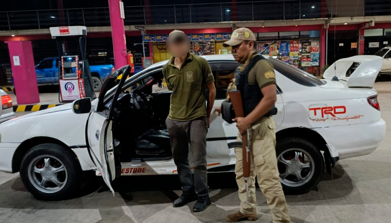 Aprehenden a un hombre que se hacía pasar por efectivo de la Felcc en Cotoca 