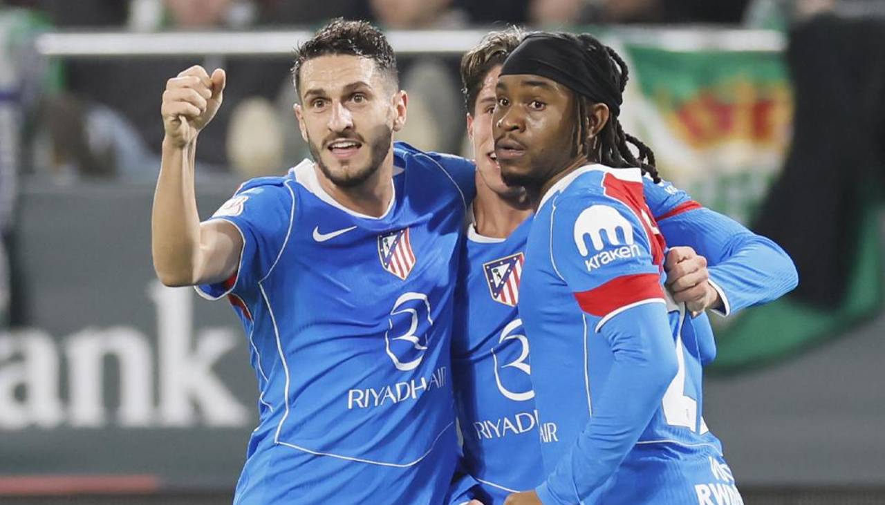 Atlético Madrid endosa una goleada al Betis y se mete en ‘semis’ de la Copa del Rey