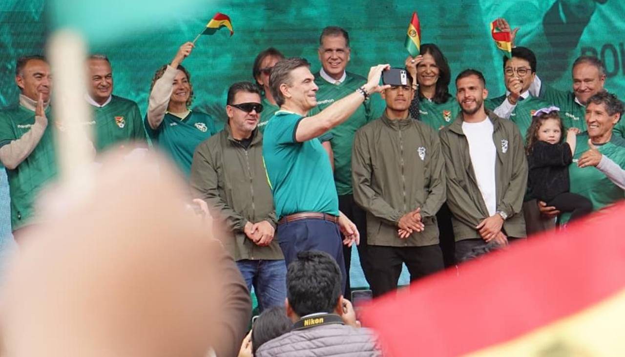 Rodrigo Paz: “Nunca más le cobrarán a un deportista por representar al país”