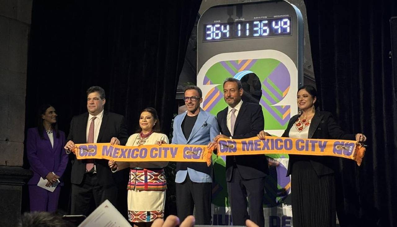 Ciudad de México inicia cuenta regresiva a un año de inaugurar el Mundial 2026