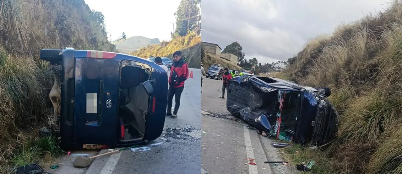 Triple colisión en la ruta nueva Cochabamba – Santa Cruz deja una fallecida y al menos 12 heridos