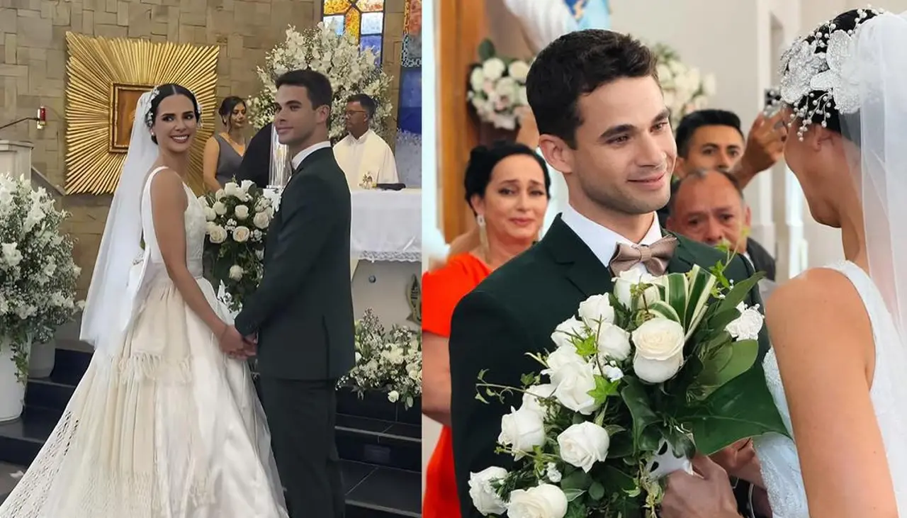 Bruno Rojas y Romy Paz se dieron el ‘Sí’ en una ceremonia con toques tradicionales