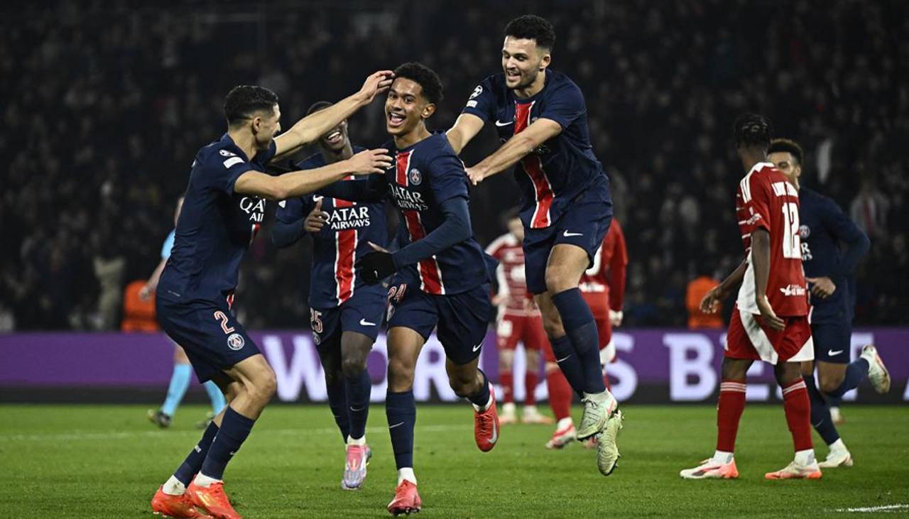 PSG aplasta al Brest y augura un duelo de titanes en octavos de la Champions