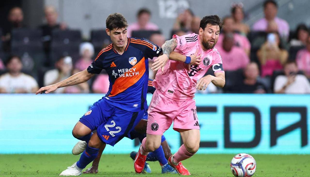 Inter Miami de Leo Messi empata con Cincinnati con un golazo de Suárez
