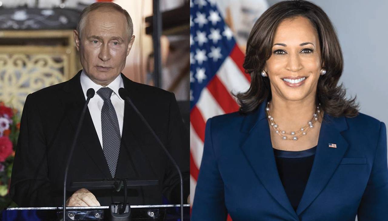 Putin dice que “apoya” a Kamala Harris en la presidencial de EEUU