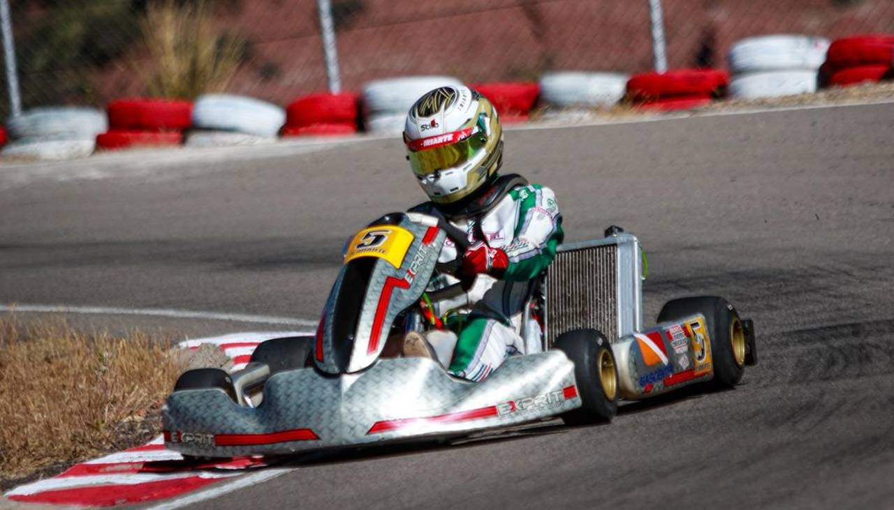 Branko Iriarte ganó con autoridad la primera fecha nacional de karting 