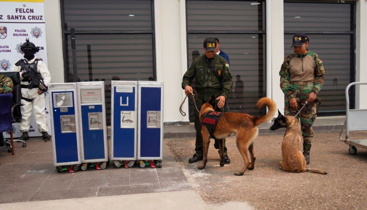 Tras hallar droga en avión de BoA, intensifican controles en aeropuertos Viru Viru y Jorge Wilstermann