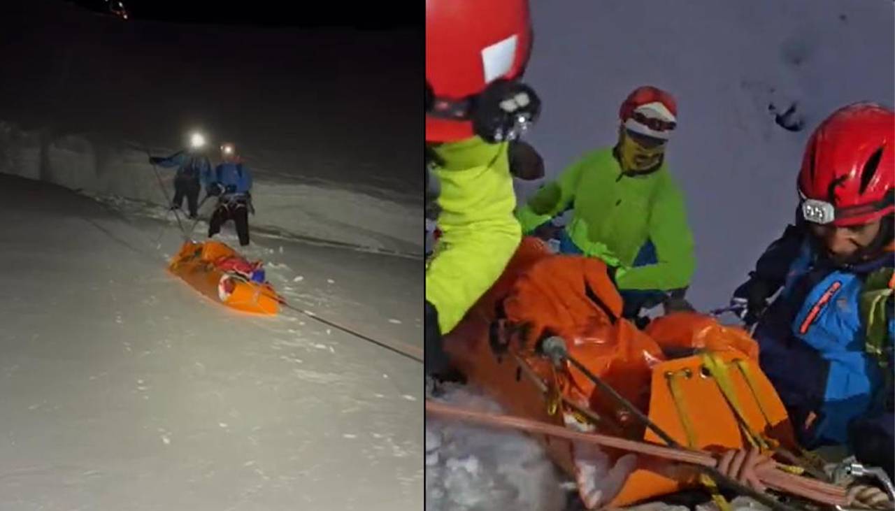 Video: Recuperan el cuerpo del estadounidense que falleció en la cima del Huayna Potosí