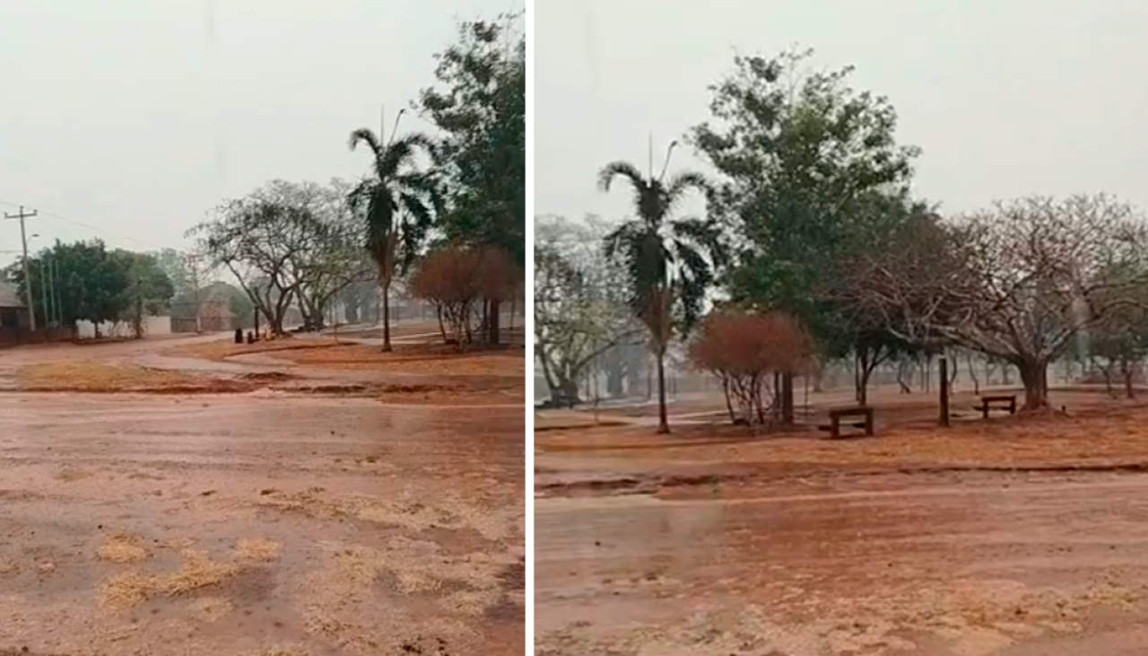 Lluvia cayó en Santa Ana de Velasco aunque no llegó a la zona de incendios, señala poblador