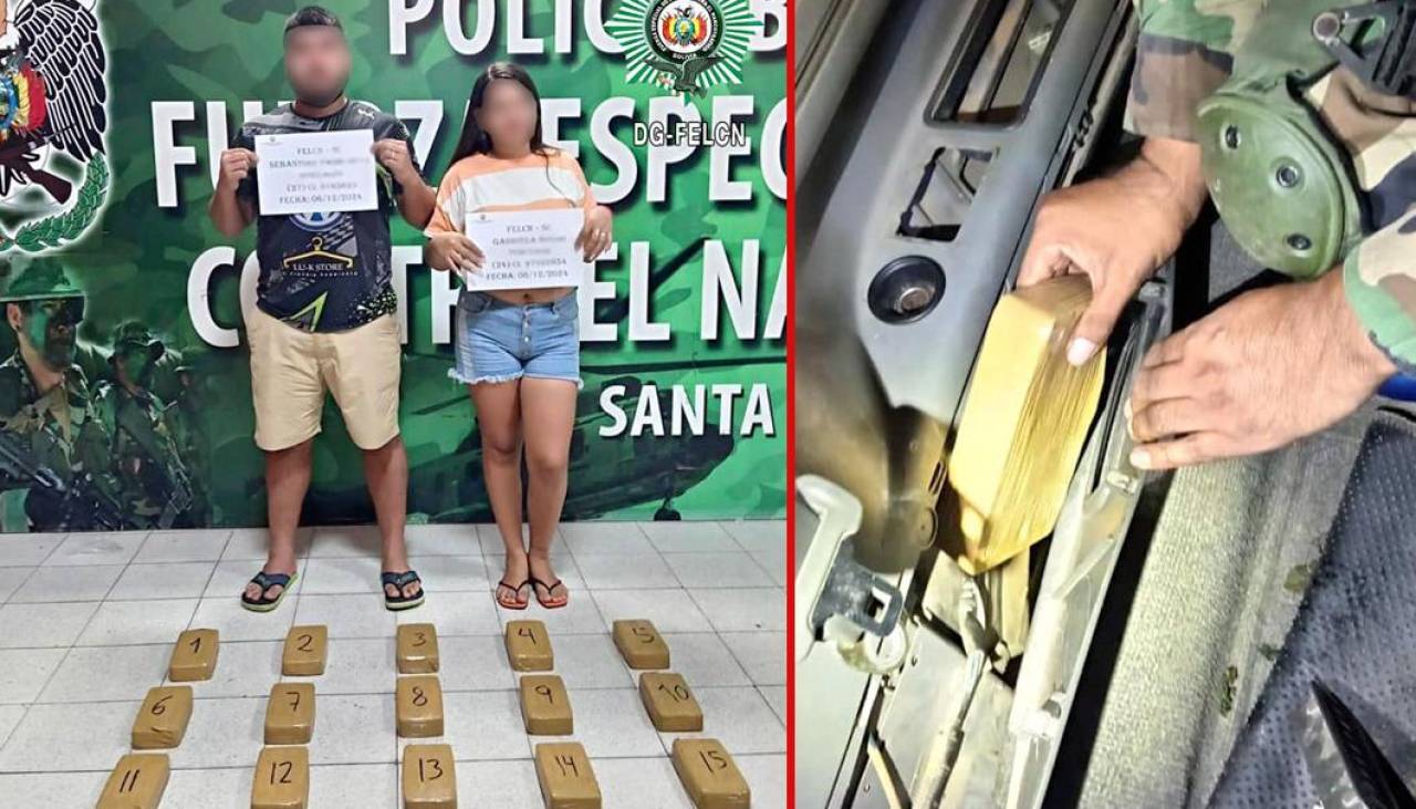 Denuncian la desaparición de 39 paquetes de cocaína incautados en operativo en Santa Cruz