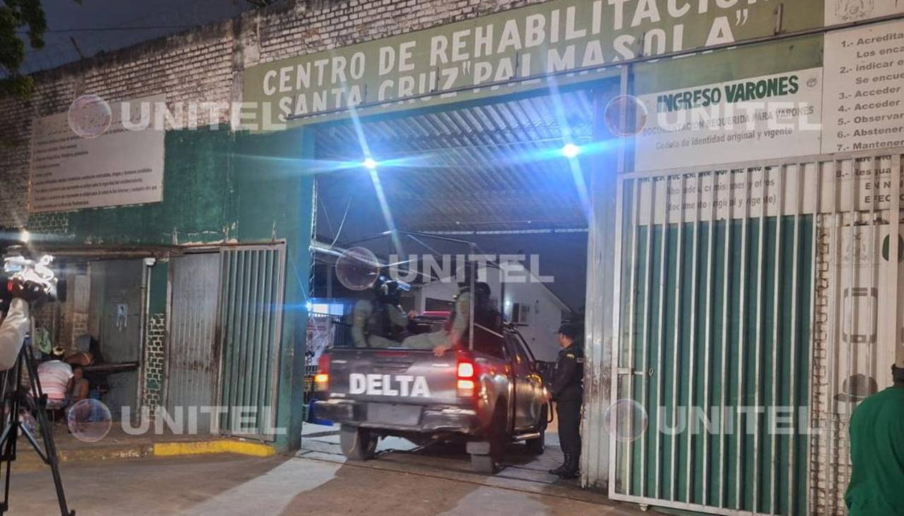 Reportan heridos en una pelea por pugnas en la cárcel de Palmasola