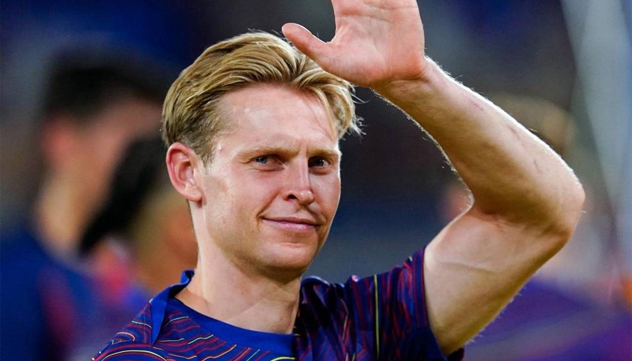 Barcelona confirma la lesión del mediocampista neerlandés Frenkie de Jong