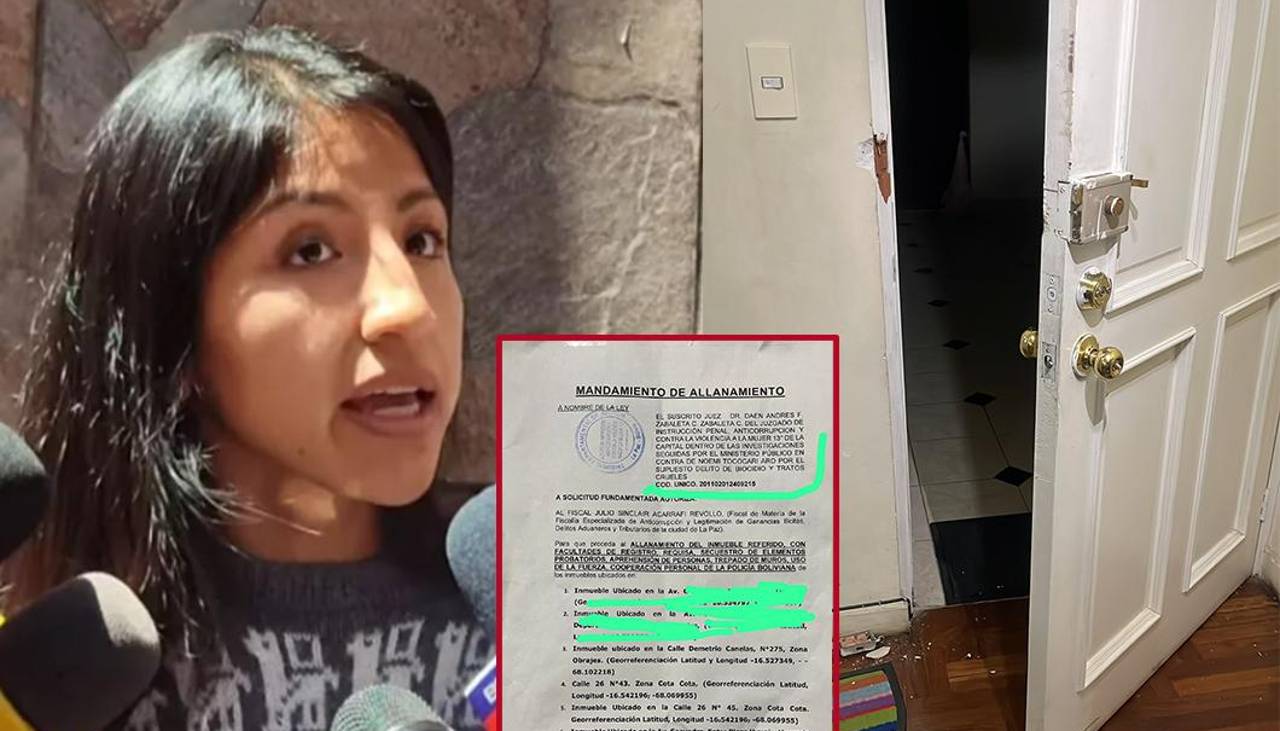 “Requisaron mi cuarto buscando incriminarme o sembrar pruebas”, hija de Evo denuncia que allanaron la casa de su familia