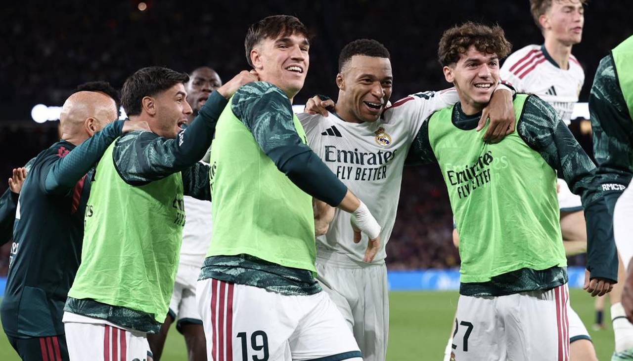 El Madrid se queda con el clásico español tras vencer al Barcelona con doblete de Mbappé