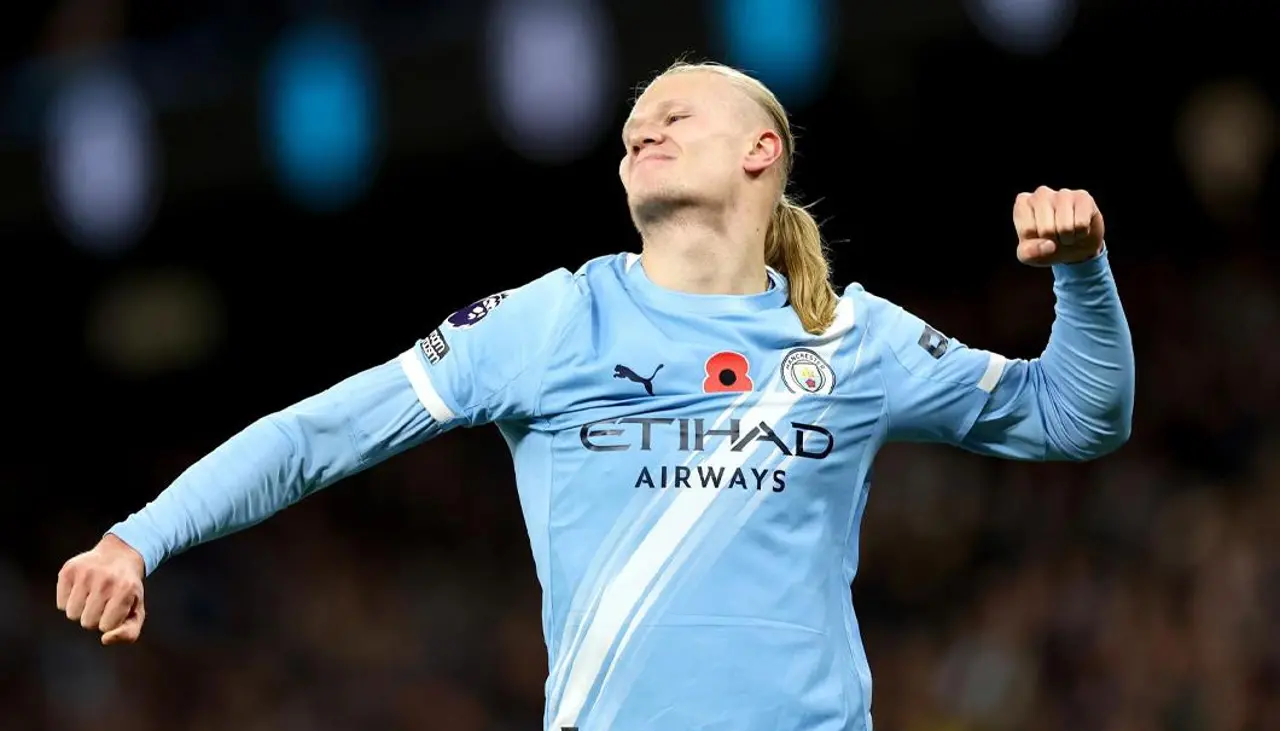 El City arrebata el segundo puesto al Bournemouth con doblete de Haaland