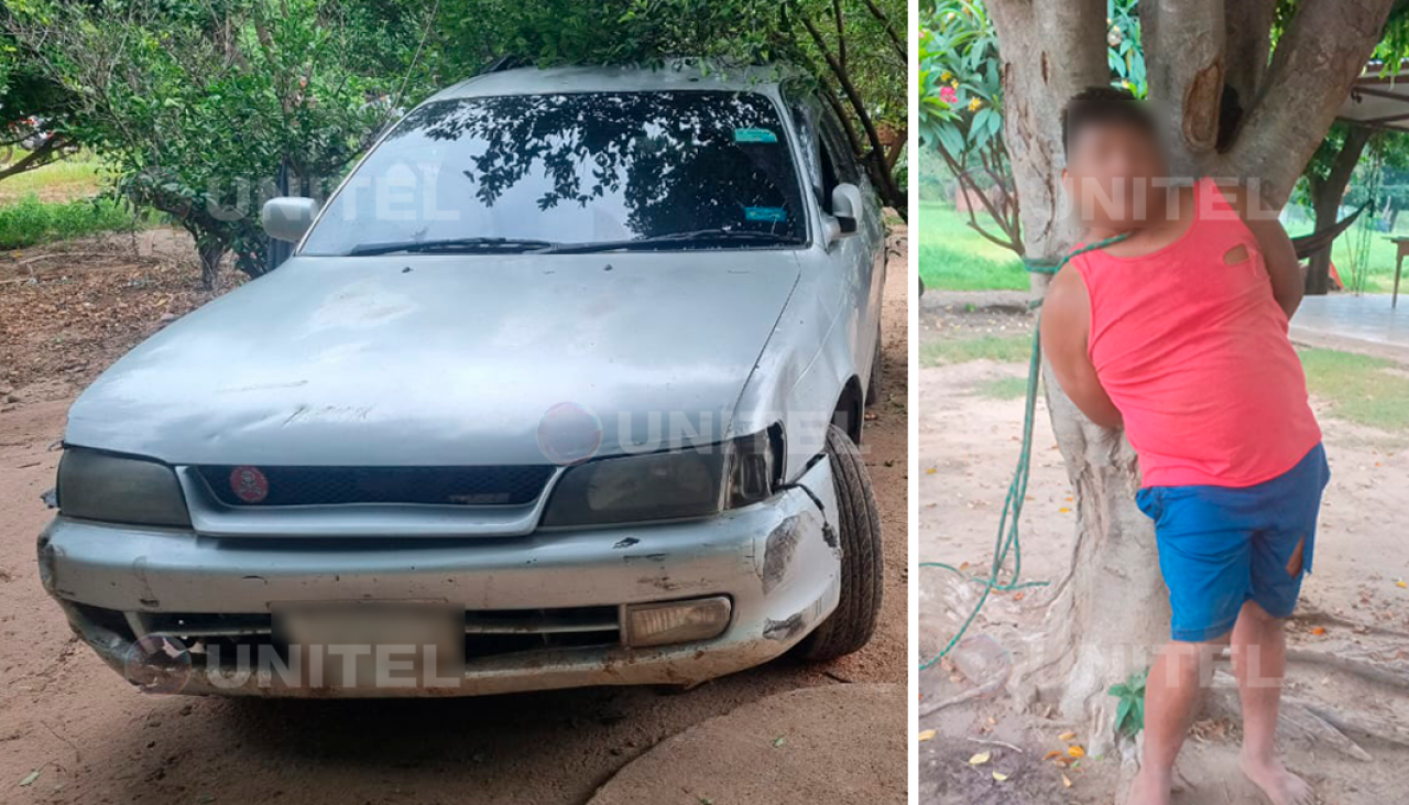 Capturan a un hombre borracho que chocó a dos autos; hallaron un uniforme policial y un arma en su vehículo 