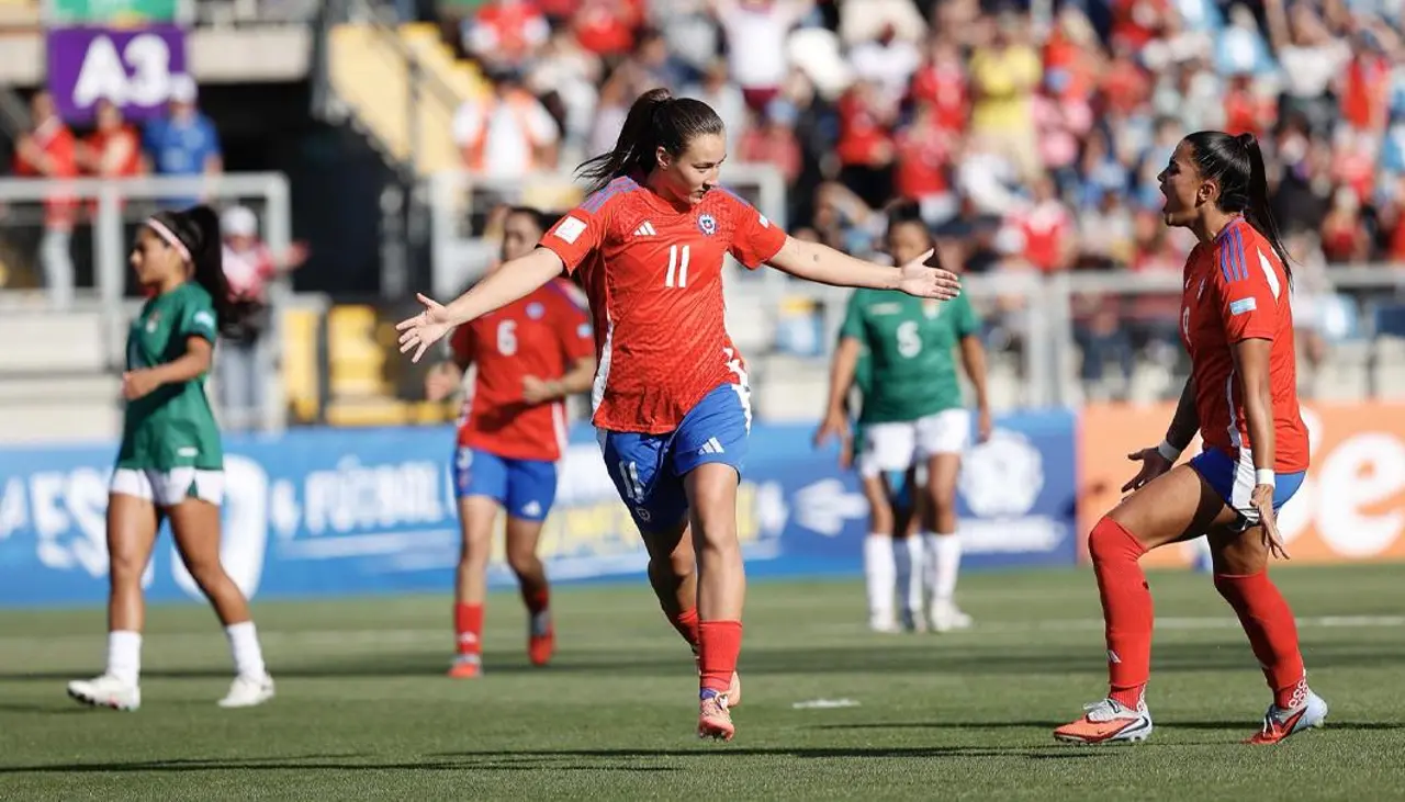 Bolivia pierde ante Chile y sufre segunda goleada en la Liga de Naciones Femenina