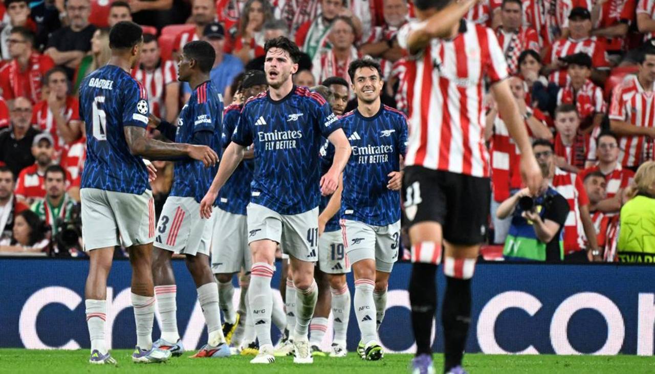 Arsenal arruina el regreso del Athletic a la Champions con triunfo en San Mamés