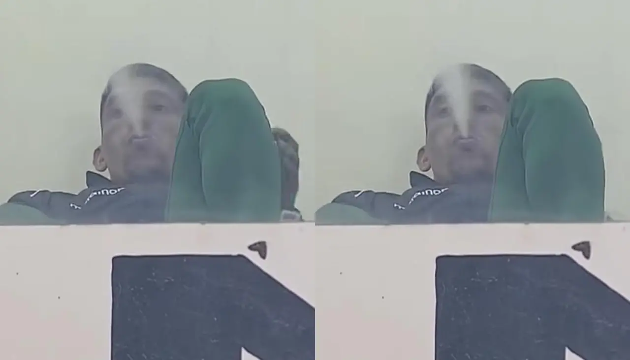 Centurión dio su descargo tras ser captado fumando en partido de Oriente