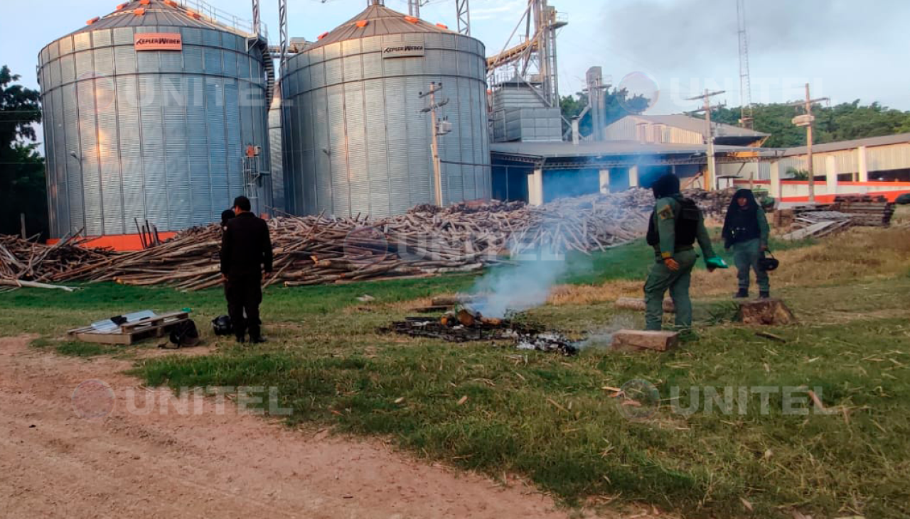 Santa Rita: Trabajadores cosechan soya y sorgo con custodia policial ante amenazas de avasalladores 