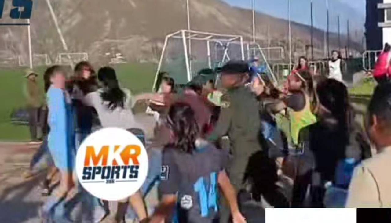 Video: Partido de la liga femenina terminó a los golpes entre jugadoras