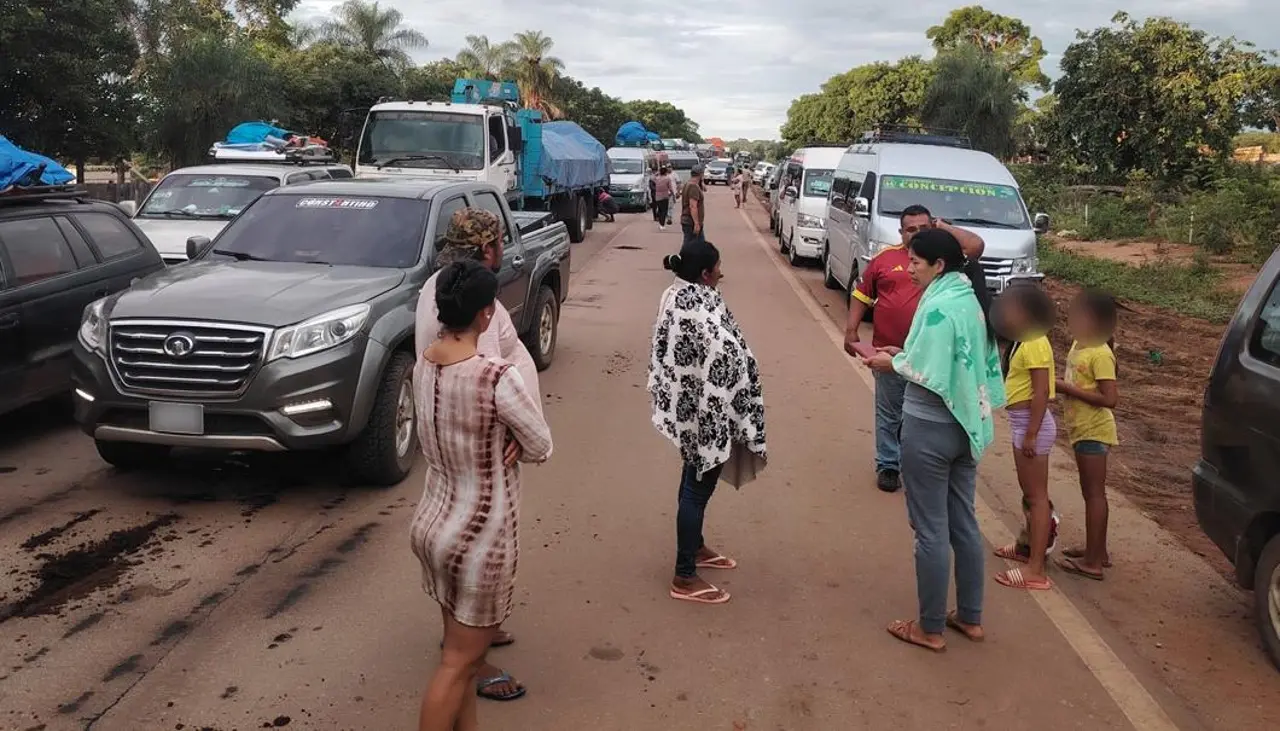 Bloqueo en Concepción: Denuncian que cupos de combustible se redujeron a la mitad y hay preocupación en la población 