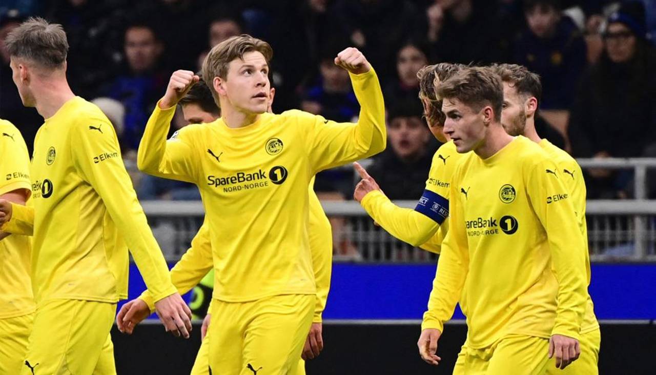 Bodo/Glimt dio el batacazo en Champions League tras eliminar al Inter de Milán