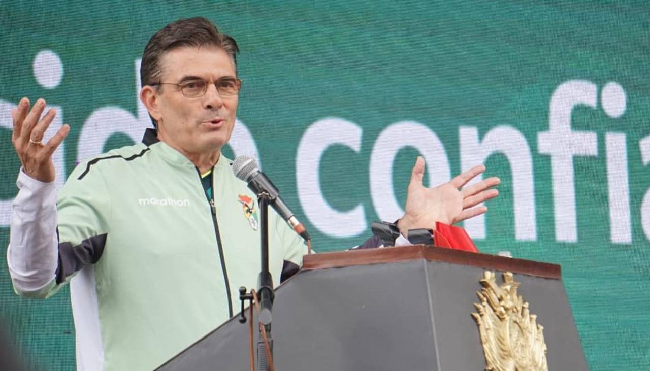 Paz anuncia proyecto de ley con facilidades impositivas para apoyar a deportistas y atraer eventos internacionales