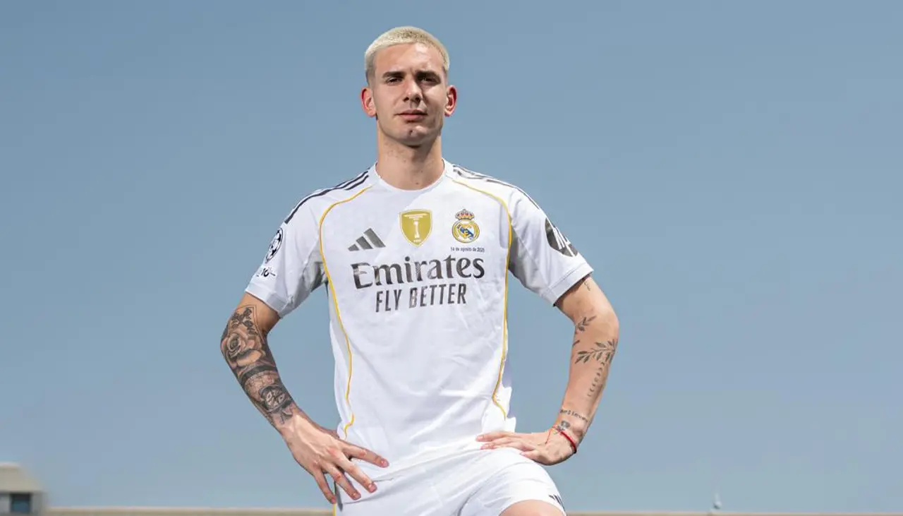Real Madrid presentó a Franco Mastantuono como su fichaje estrella