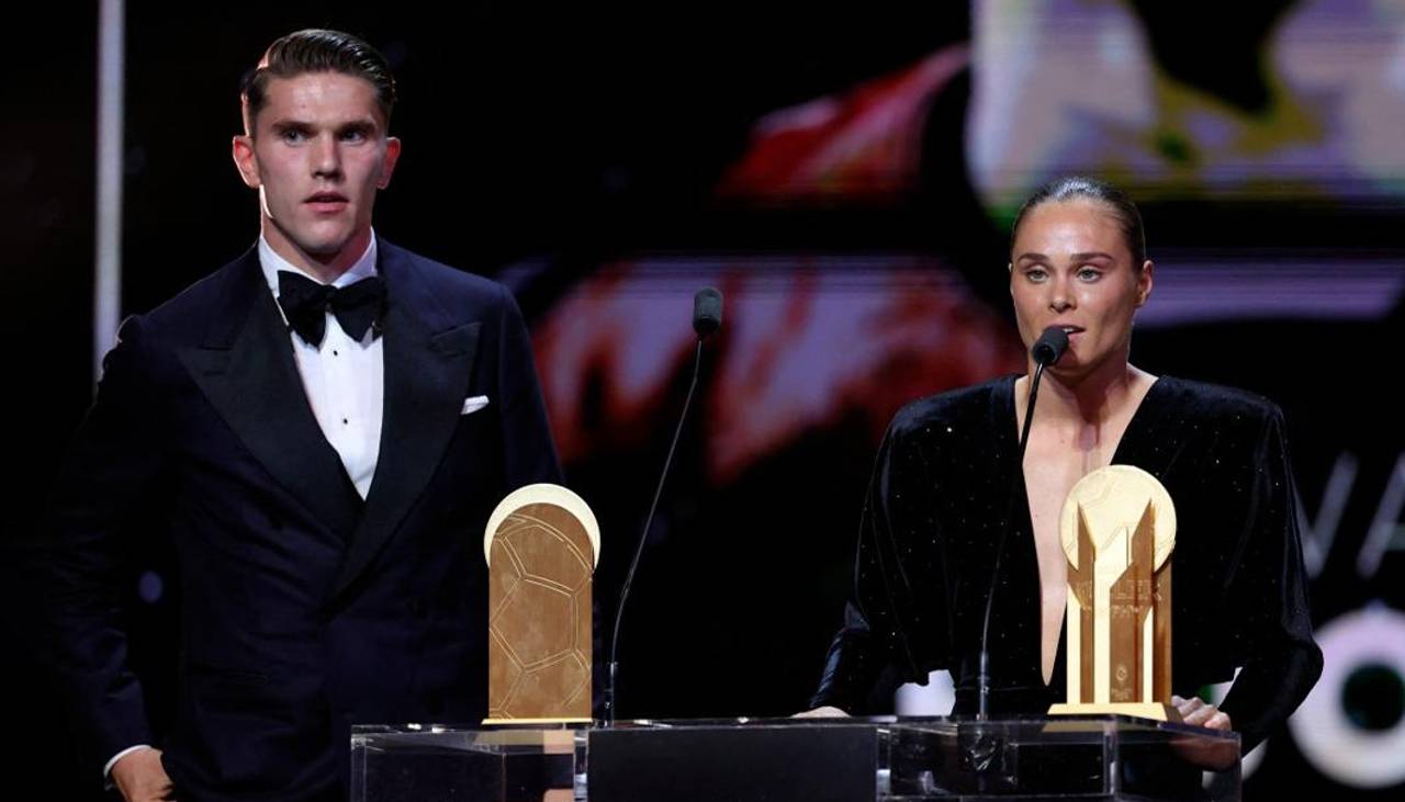 Pajor y Gyokeres reciben el Trofeo Gerd Müller a los máximos goleadores