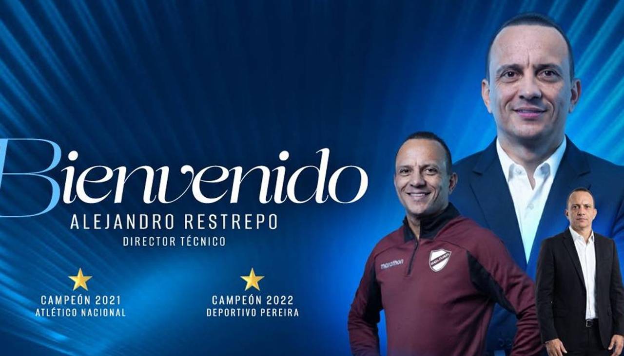 Bolívar hace oficial la contratación del colombiano Restrepo como nuevo DT