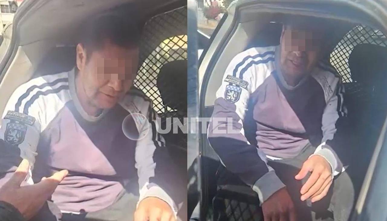 Capturan al sujeto que un cuchillo atacó e hirió a varias personas en Cochabamba