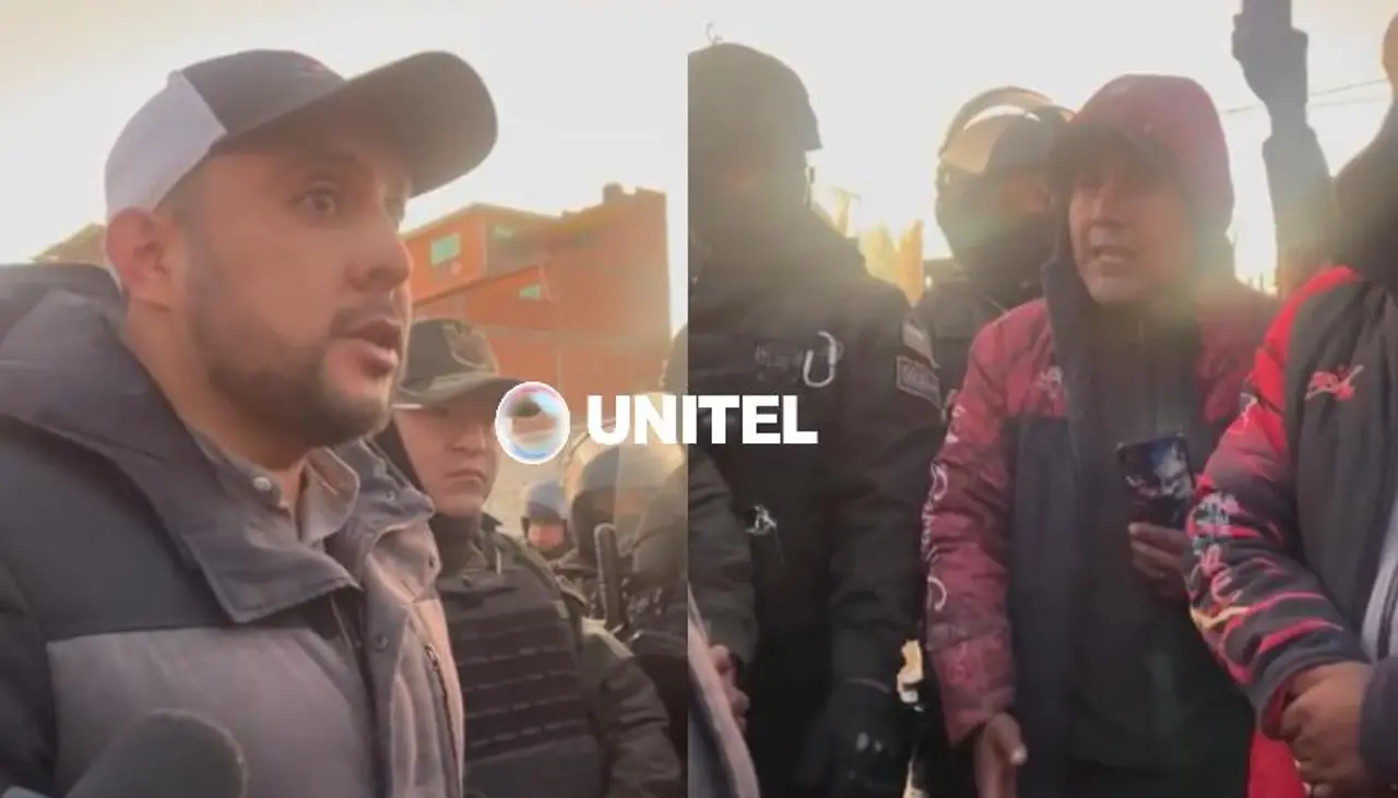 “¡No mientan a los bolivianos!”: Vecinos increpan al ministro de Gobierno por el incremento de precios de la canasta familiar