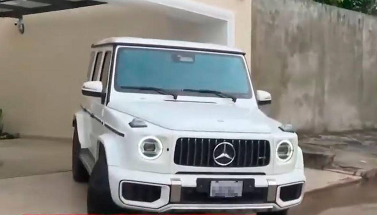 Así era el lujoso vehículo hallado en la casa donde se ocultaba Sebastián Marset en Santa Cruz