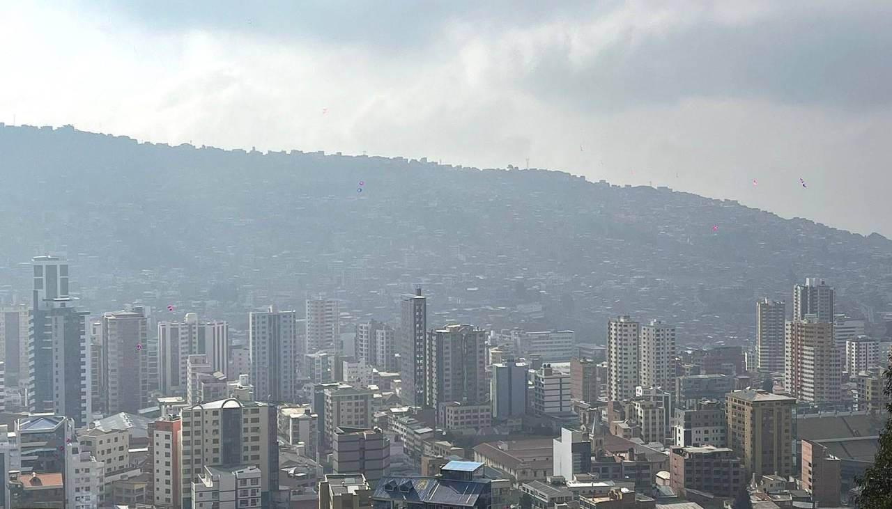 Este jueves en La Paz se respira un aire “muy malo”, tome previsiones