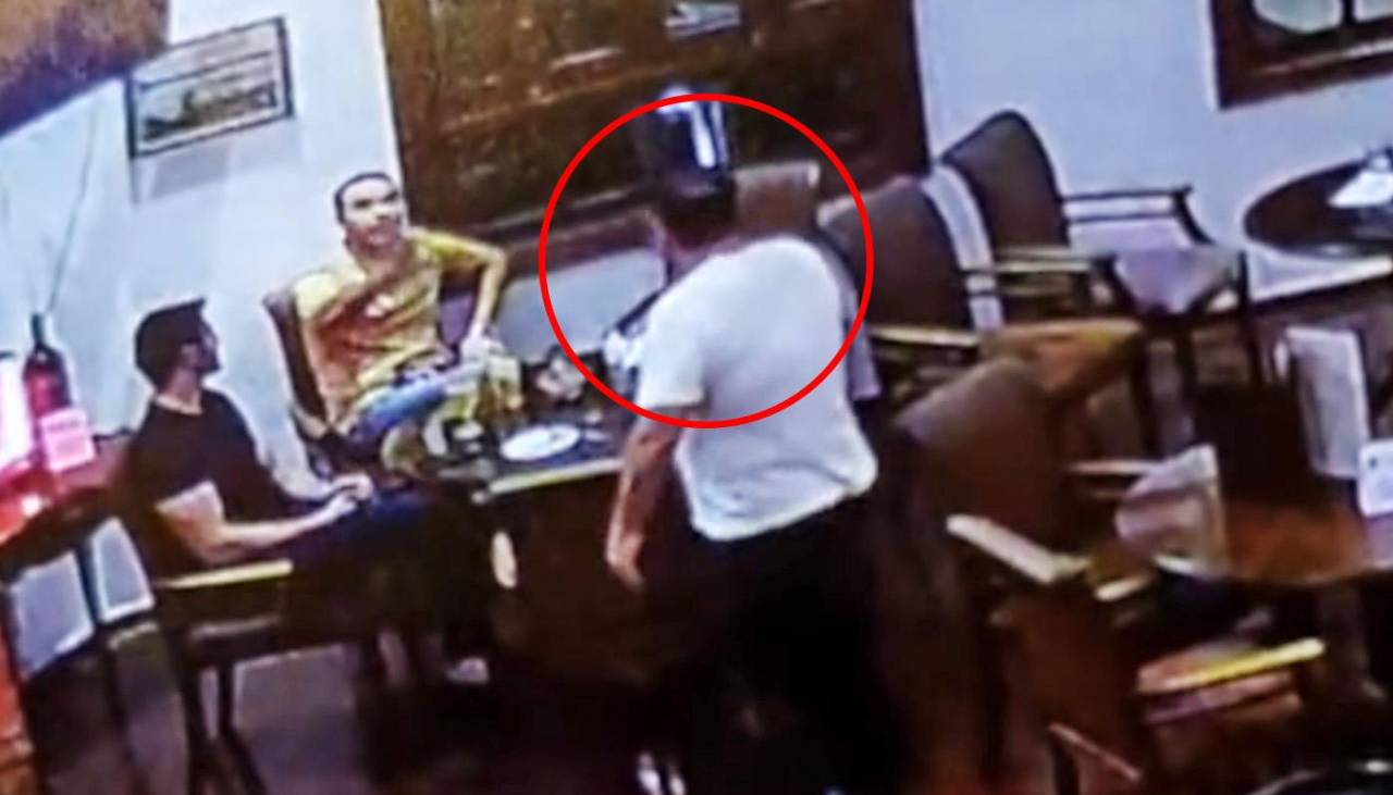 Imágenes sensibles: Dos médicos son asesinados a tiros por un colega tras una pelea en un restaurante