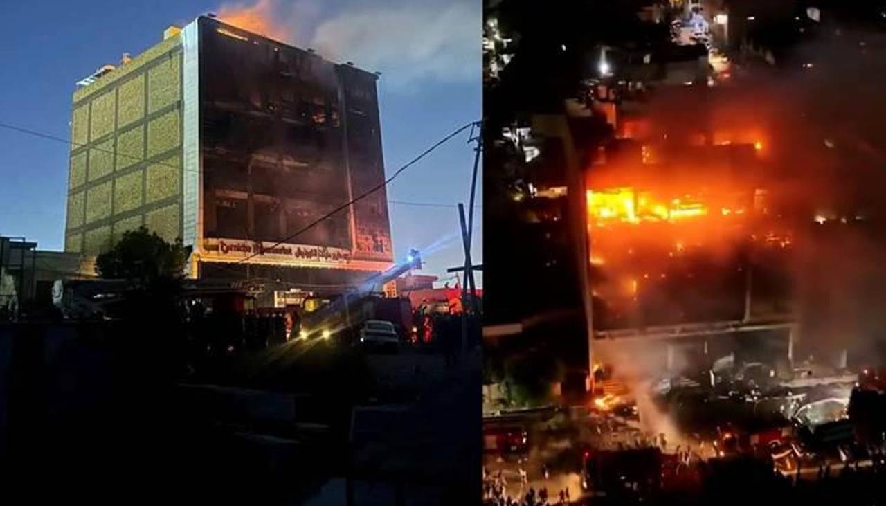 Más de 60 muertos en Irak por un incendio en un centro comercial