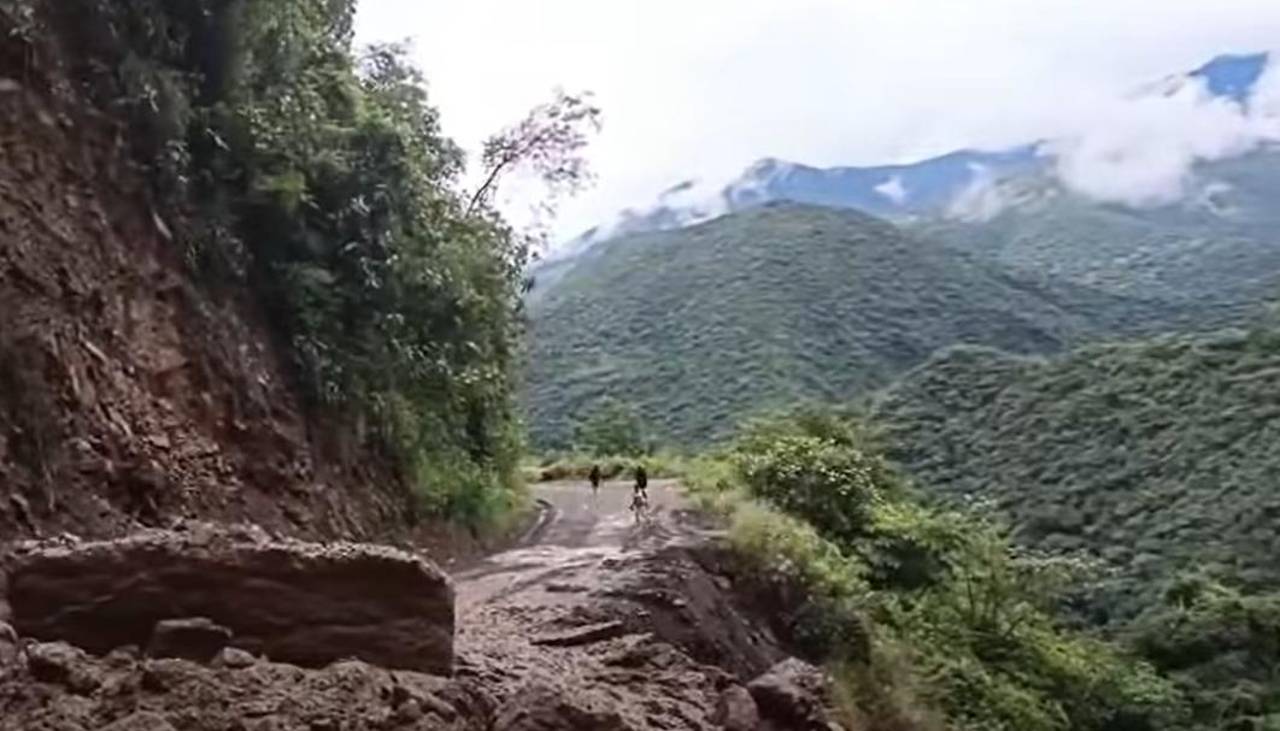 La Paz: Viajes a La Asunta están restringidos por un derrumbe