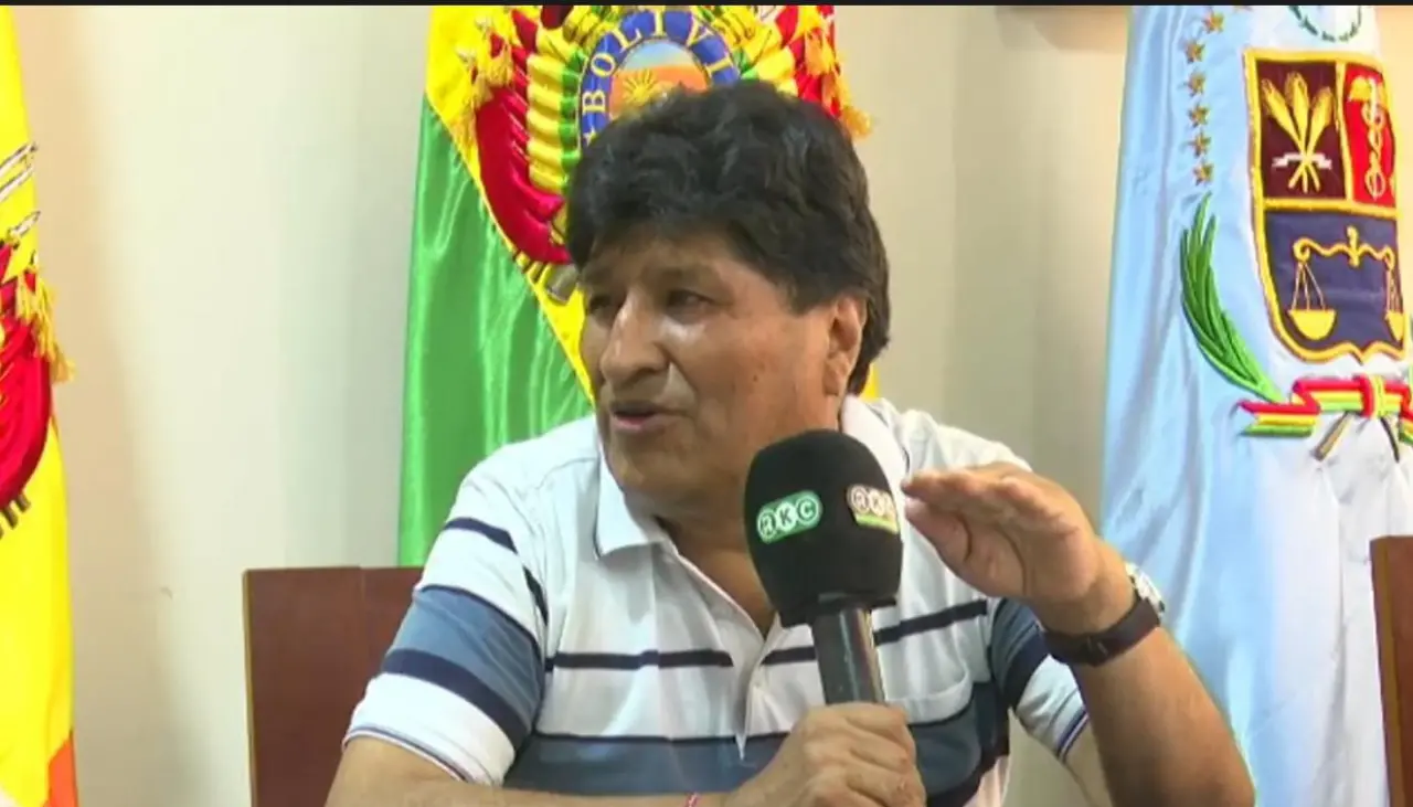 Evo dice que la liberación de Camacho y Pumari es parte de un acuerdo entre Arce y la oposición