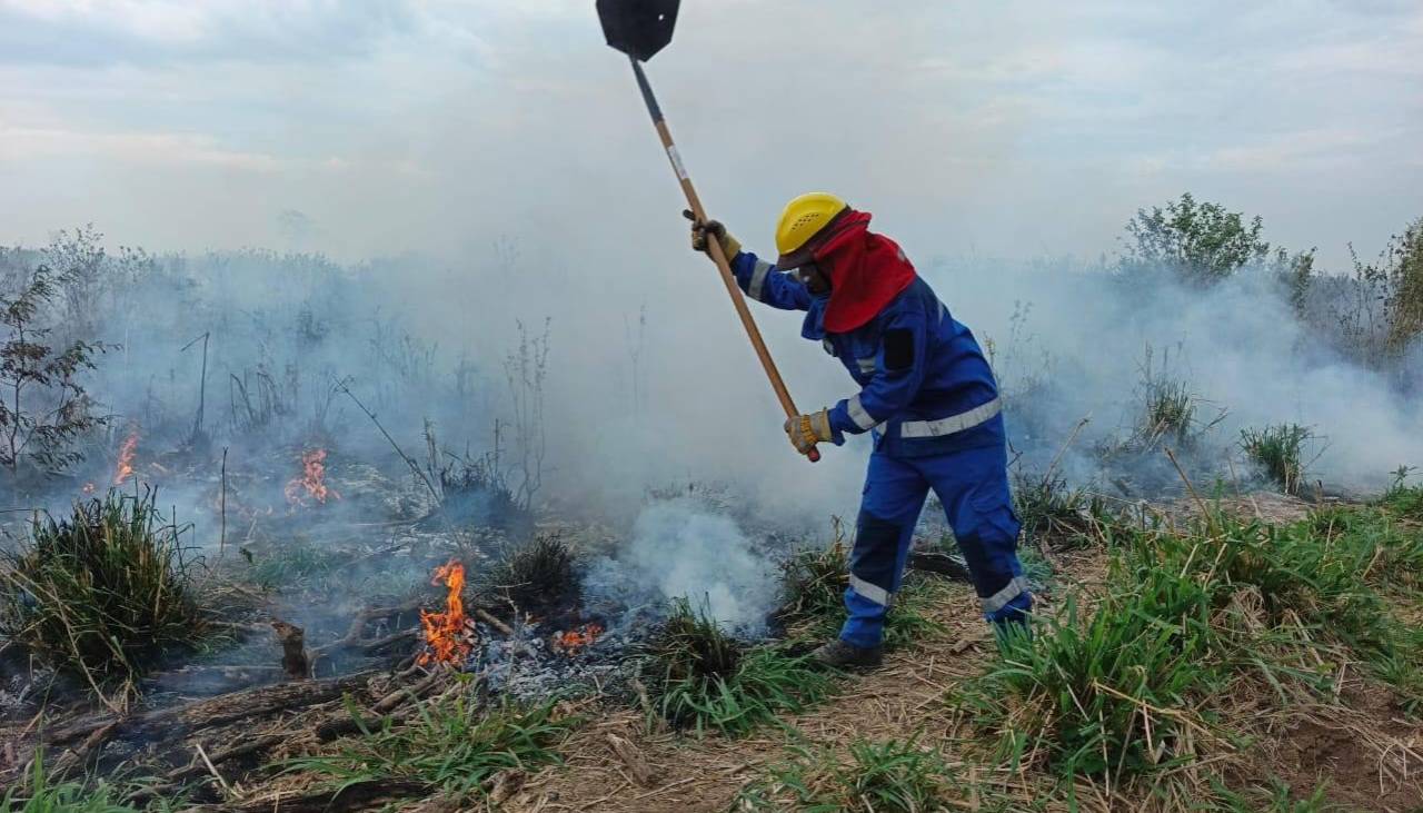 Seis incendios están activos en Bolivia, según el Gobierno