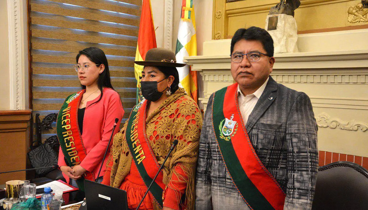 Otra polémica elección de Chambilla como presidenta del Concejo de La Paz: La Alcaldía volverá a acudir a la Justicia