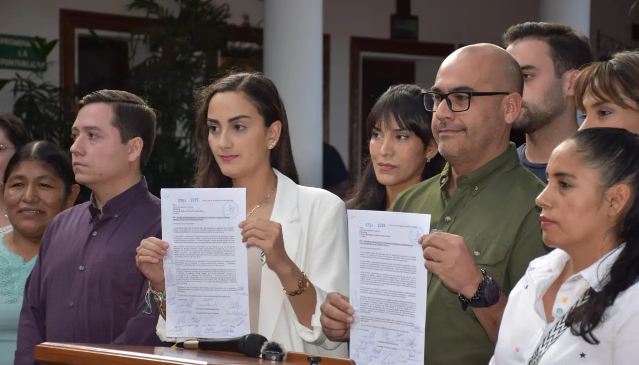 Desde la bancada de VOS denuncian incumplimiento de la ley de transición en el Concejo cruceño