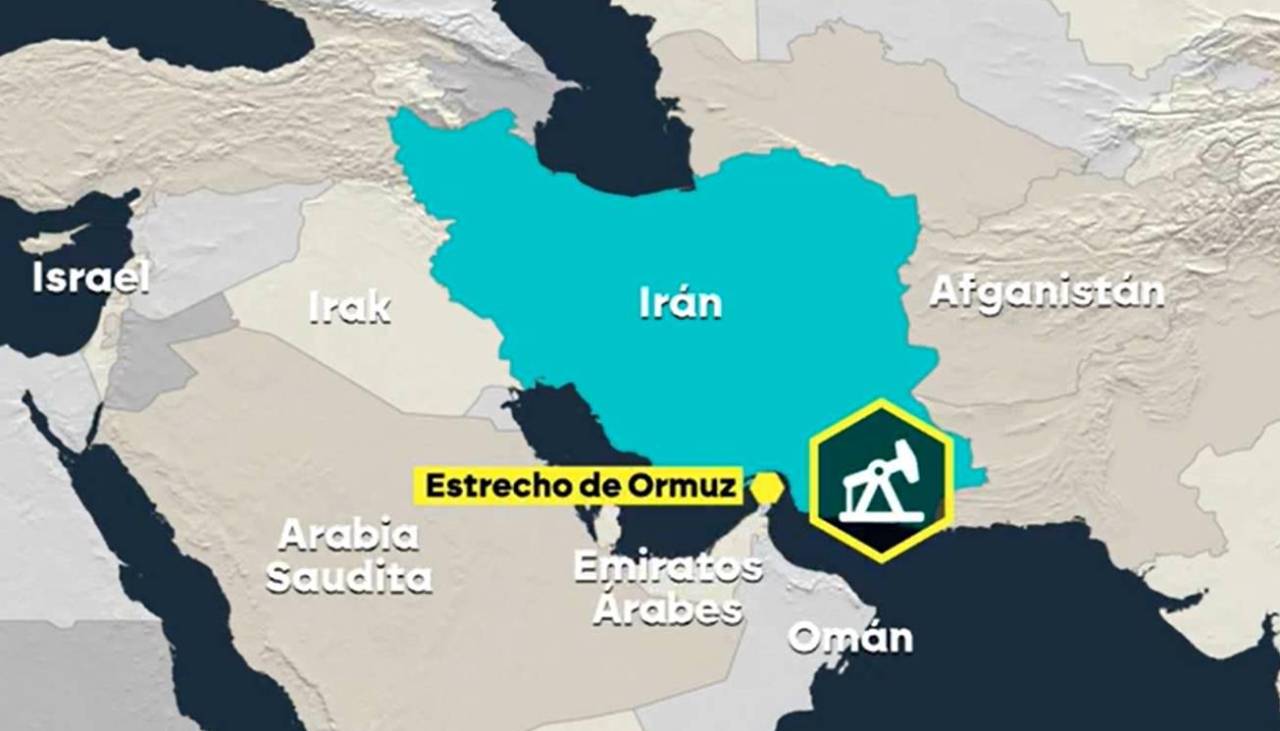 Parlamento iraní aprueba cerrar del estrecho de Ormuz por donde pasa el 20% del petróleo del mundo