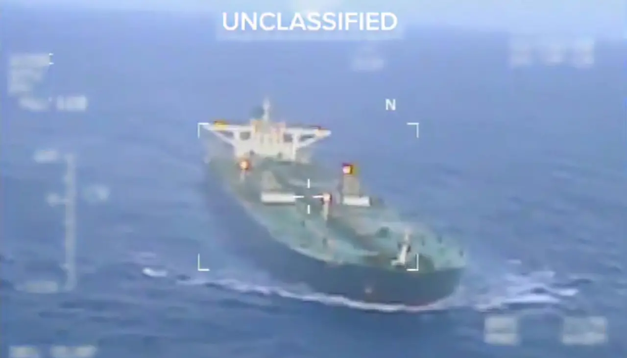 EEUU interceptó un segundo buque petrolero frente a las costas de Venezuela