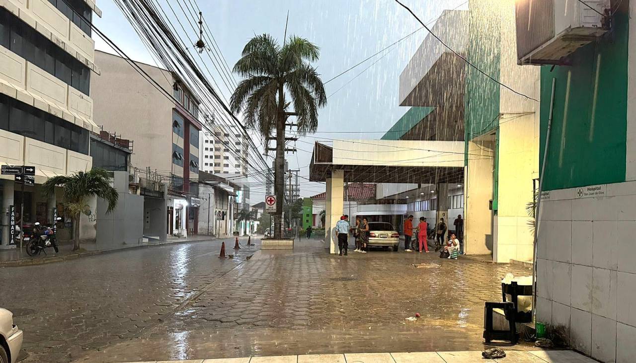 Llueve en Santa Cruz de la Sierra tras un día con índice de la calidad del aire “muy malo”