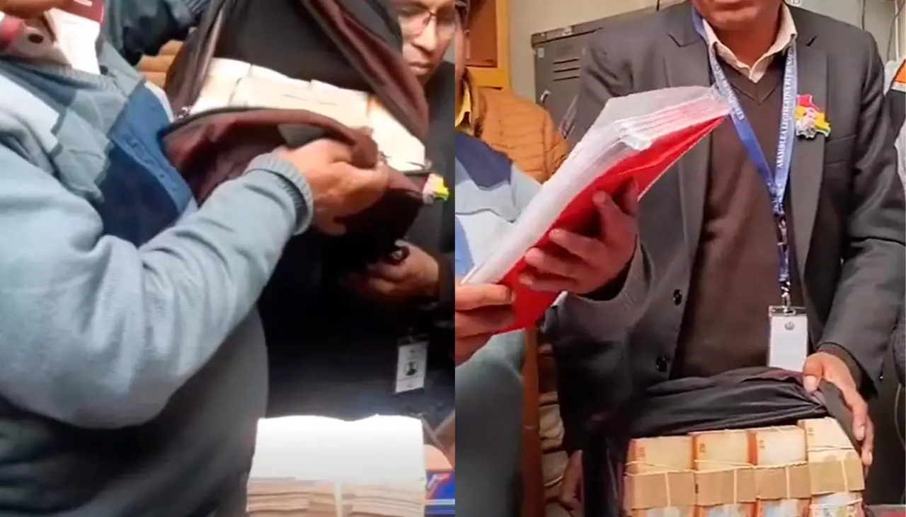 Entre lágrimas, dirigente del magisterio de La Paz devuelve Bs 1 millón y niega desfalco de aportes