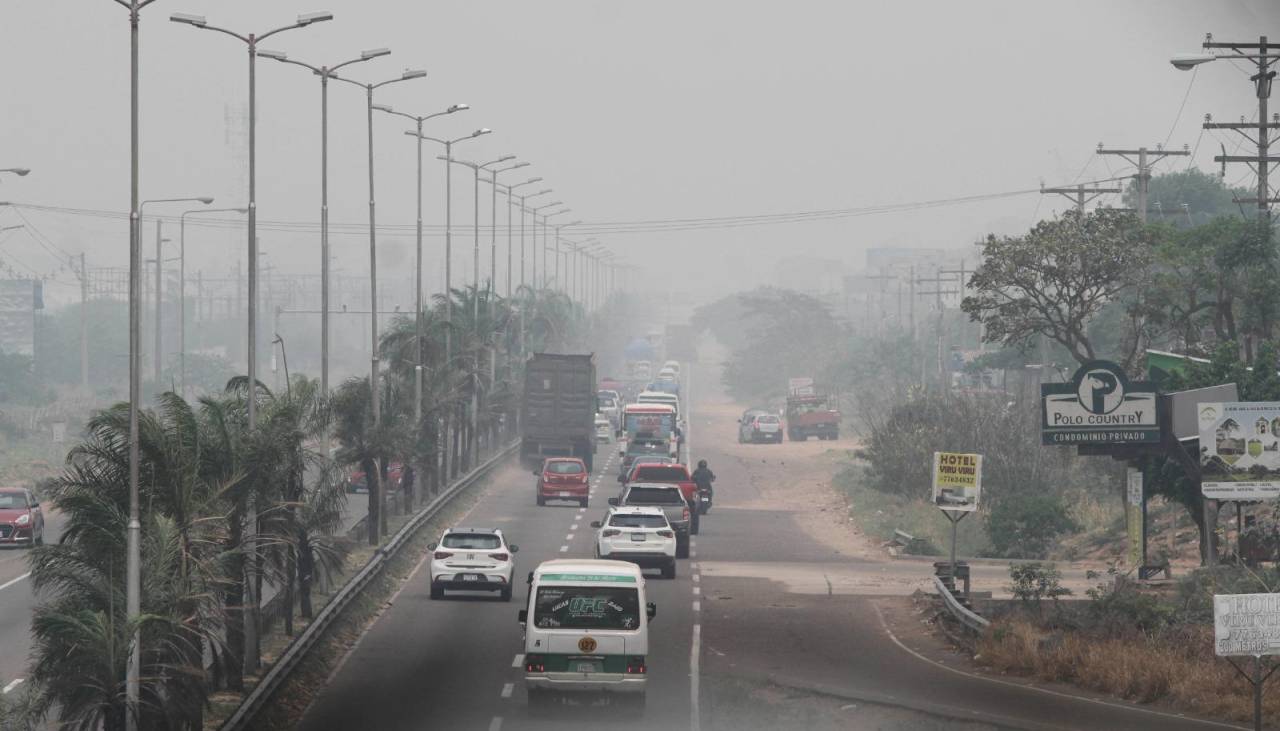 “Extremadamente malo”: Santa Cruz de la Sierra sufrió este martes su pico más alto de contaminación