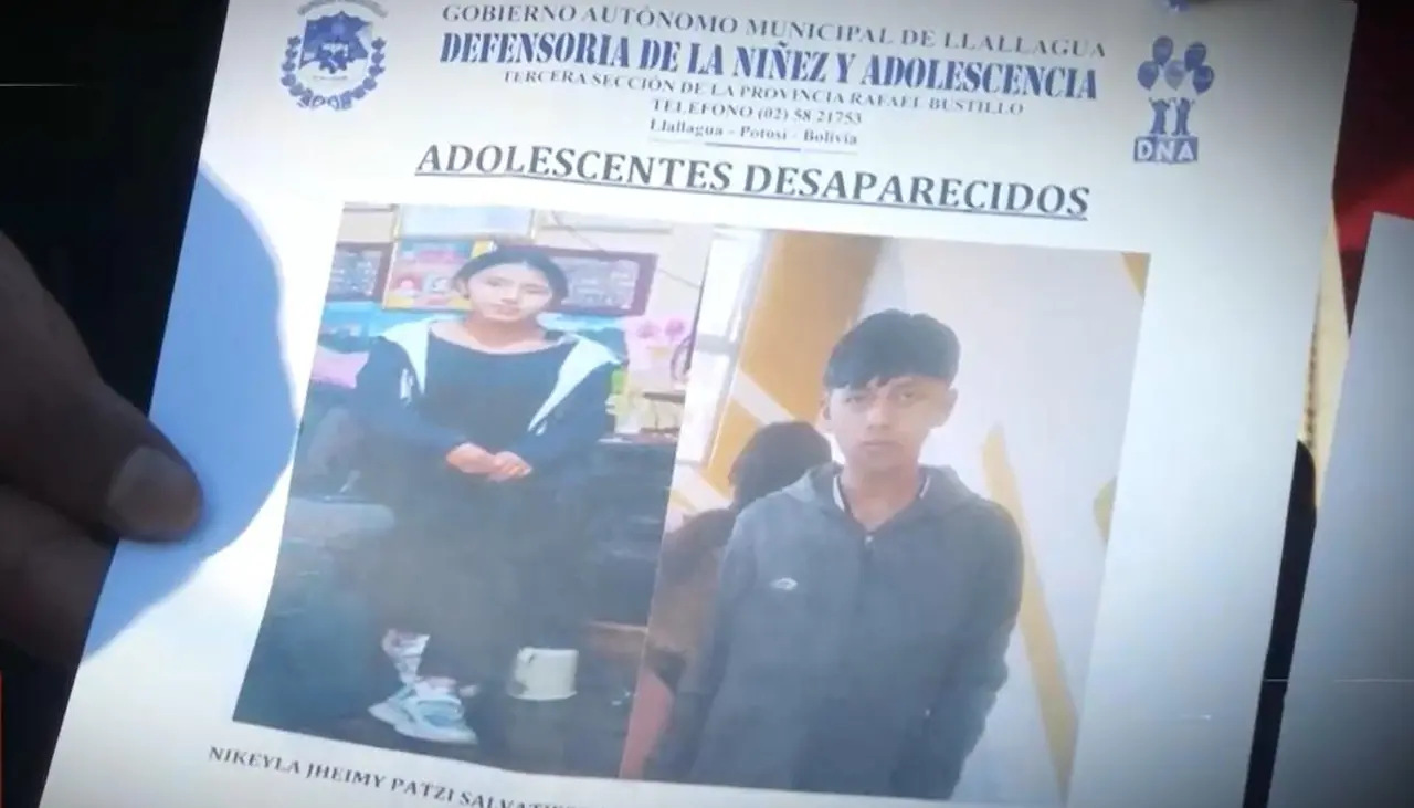 Buscan a dos adolescentes que desaparecieron en Llallagua desde mayo, sus familias llegaron hasta Cochabamba