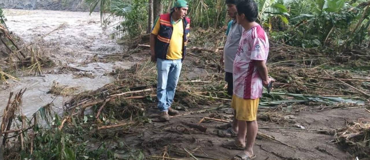 Caranavi en emergencia: Las riadas dejan 119 comunidades afectadas y daños en cultivos y caminos