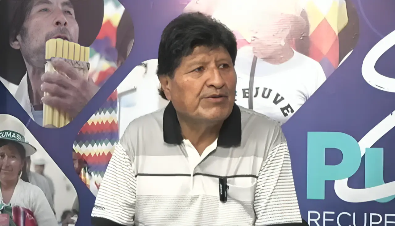 Evo Morales cuestiona que no se haya realizado la segunda vuelta en La Paz